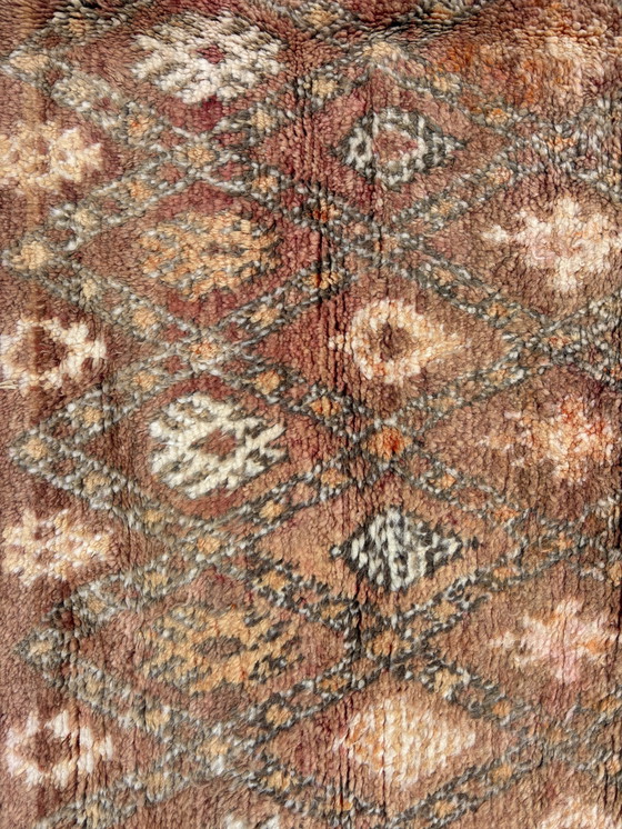 Image 1 of Boho Chic Marokkanischer Berberteppich aus Wolle