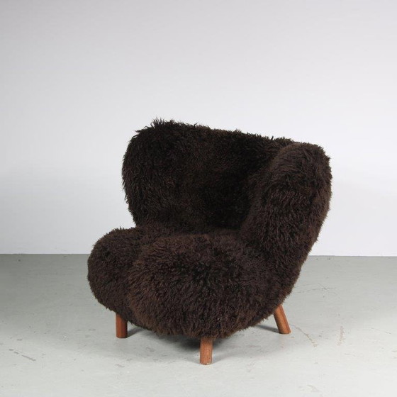 Image 1 of 2020s Edition of 1930s "Little Petra" chair by Viggo Boesen for &Tradition, Denmark