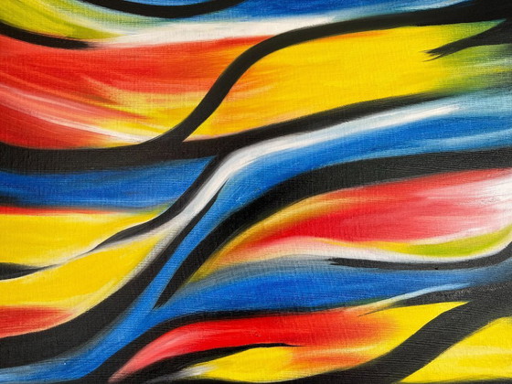 Image 1 of Abstrakter Fluss