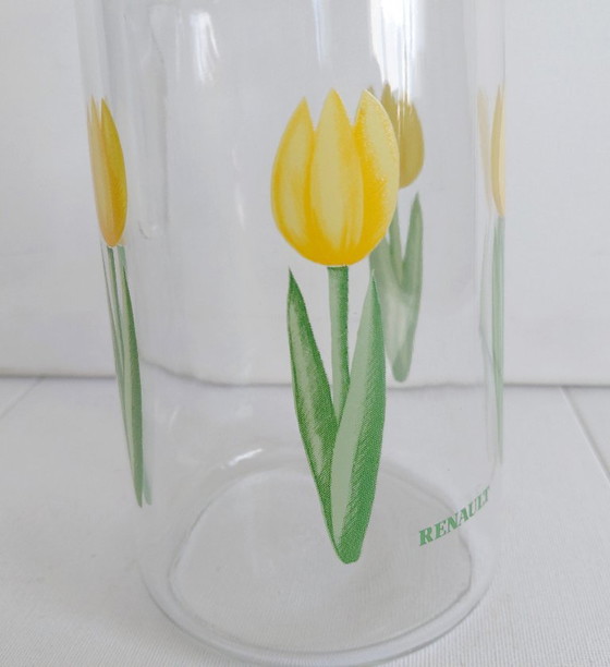 Coffret Renault X Luminarc – Carafe, 5 verres, années 1970/1980 – Luminarc - Renault, Verres et carafes (photo 6 of 10)