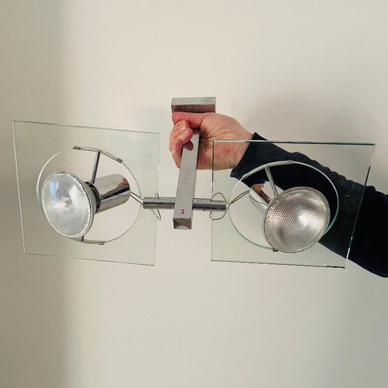 Image 1 of Italian design double ceiling spotlight from Fabbian