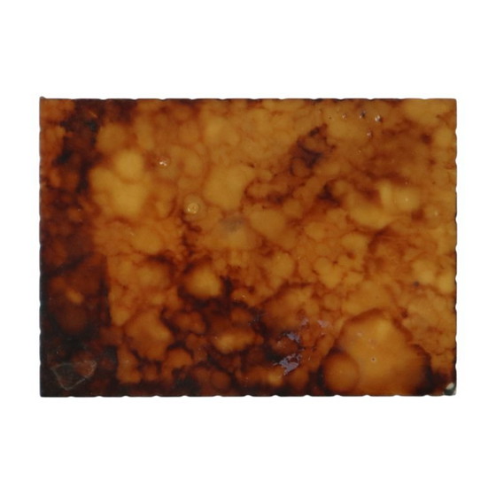 Image 1 of Scatola per fumatori vintage in alabastro arancione