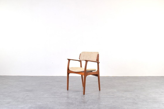 Image 1 of Teak Dining Chair by E. Buch for O.D. Møbler, 1960s