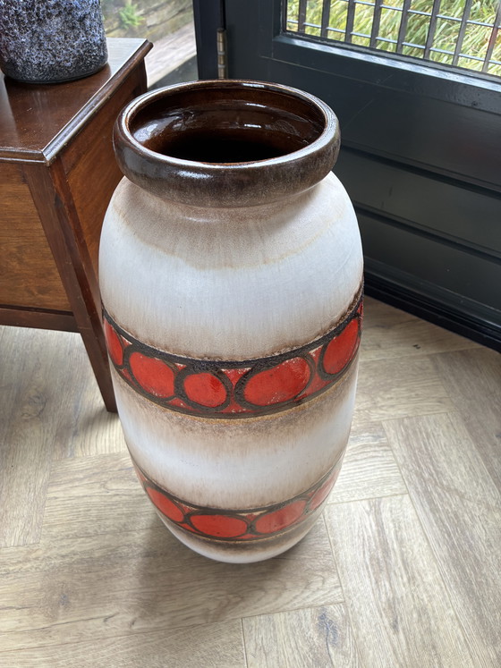 Image 1 of Vintage West Germany Scheurich floor vase 53 cm