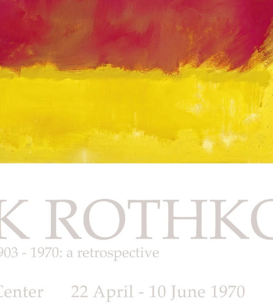 Rothko Mark - Cartel de la exposición del Walker Art Center n.º 15 - 1952 - 50 x 70 cm – Pósters, Paper (photo 7 of 8)