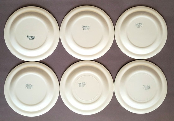Image 1 of 6 Piatti Boch Keralux Pastel Vintage anni '60