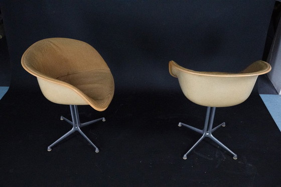 Image 1 of Conjunto de 4 sillones La Fonda de Charles Eames para Herman Miller. EE. UU., década de 1960.