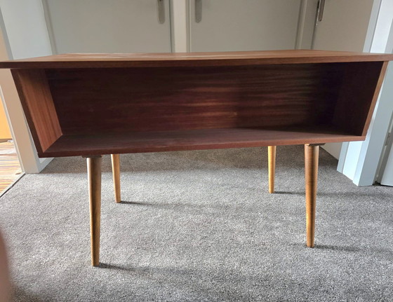 Image 1 of Vintage TEAK WOOD desk 1960s