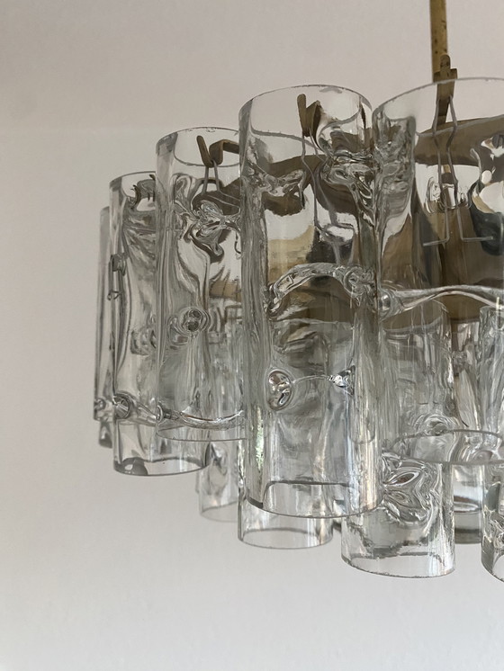 Image 1 of Suspension vintage Doria Leuchten des années 70