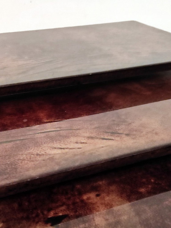 Tables d'appoint Aldo Tura « Tables gigognes » – TURA Milano Italia, Wood (photo 21 of 23)