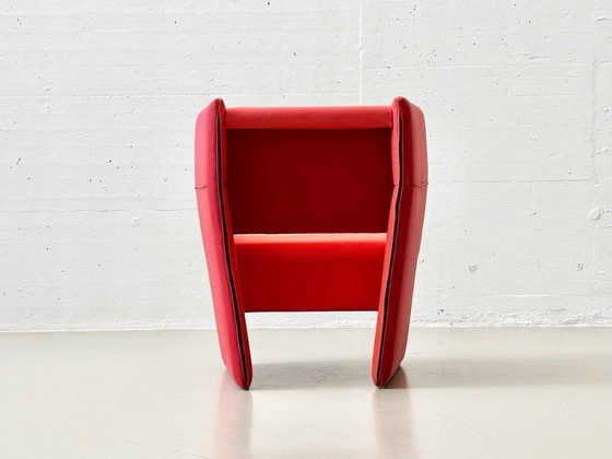 Image 1 of Fauteuil Cup rouge d'Eric Degenhardt pour Richard Lampert