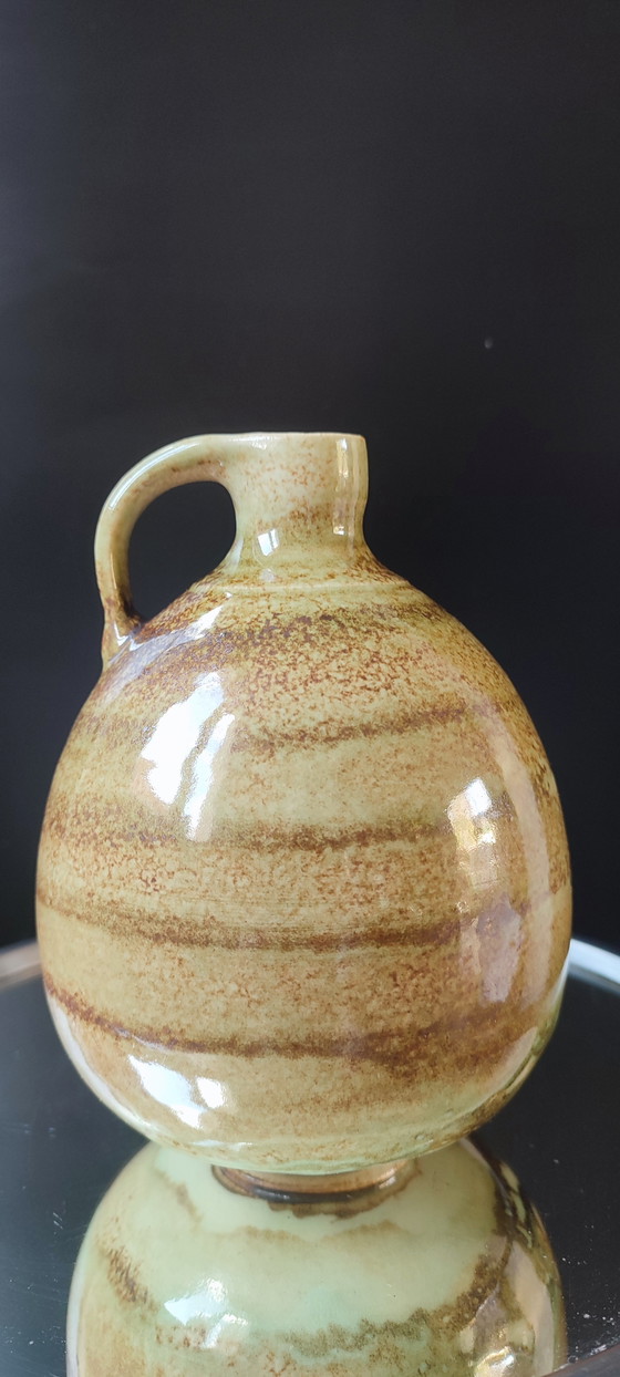 Image 1 of Brocca in gres di Matthieu Liévois, Atelier Créamik (Séné, Morbihan)