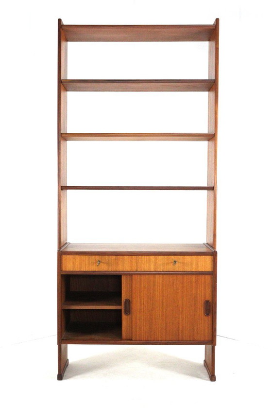 Libreria vintage divisoria per ambienti in teak, stile metà secolo – Librerie, Wood (photo 14 of 17)