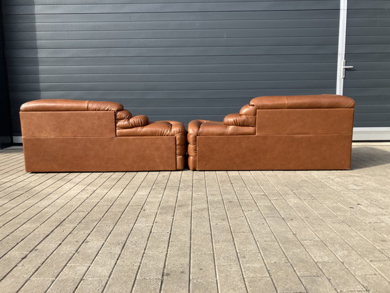 Image 1 of 2x De Sede Terrazza DS-1025 (elemento derecho e izquierdo) Coñac