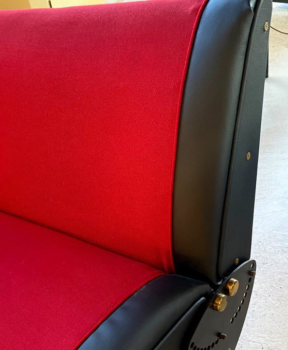 Image 1 of Osvaldo Borsani D70 Tecno bank, editie 1960, gelimiteerde oplage