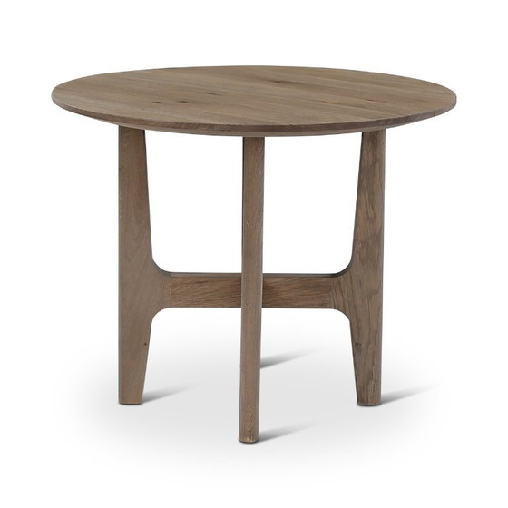Table d'appoint en chêne gris D60 – Castle Line, Tables d'appoint, Wood (photo 4 of 5)
