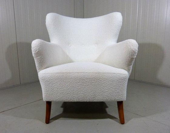 Image 1 of Fauteuil lounge Boucle, Suède, années 1950