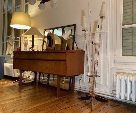 Image 1 of Lunel driepoot vloerlamp, Roseaux 3 lichts