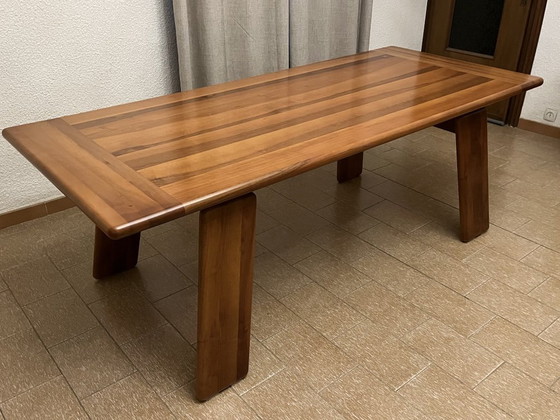 Image 1 of Set: Dining Table with 6 Chairs and Sideboard "Sapporo" by Mario Marenco