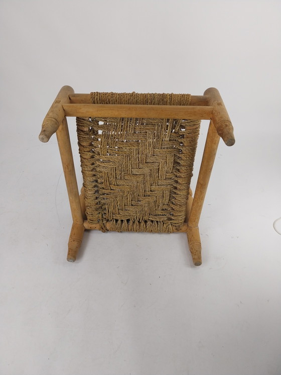 Image 1 of 1 x Silla de cuerda Audoux y Minet años 70