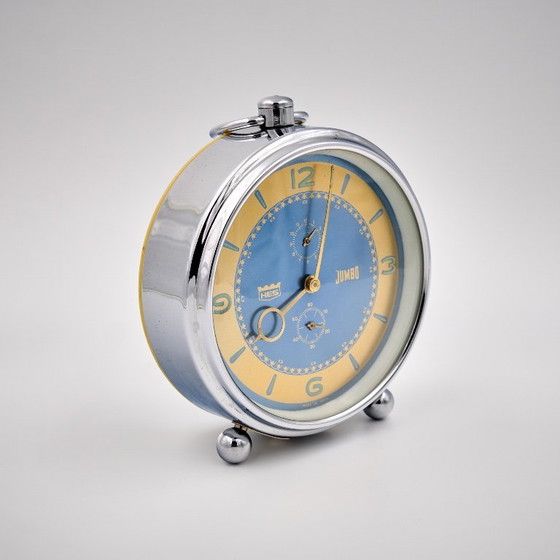 Image 1 of Rara sveglia meccanica vintage HES JUMBO, prodotta in India