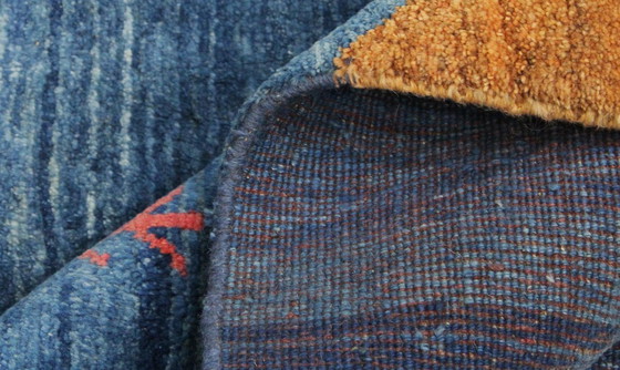 Image 1 of Original Persian carpet Gabbeh Ghashghai oriental carpet 222 cm x 149 cm old natural