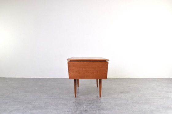 Image 1 of Mid-Century Danish Teak Executive Desk, 1960s.