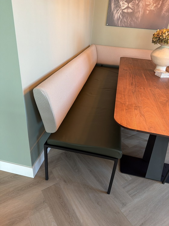 Image 1 of HARVINK Eetkamertafel en hoekbank