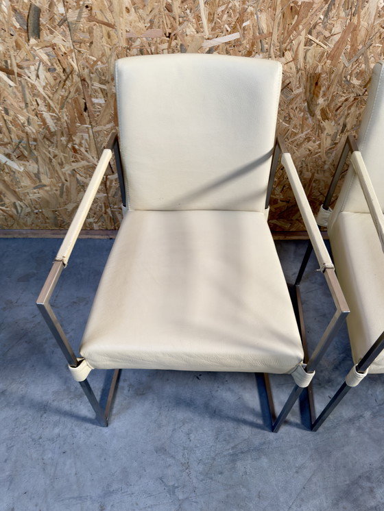 Image 1 of 4x Bert Plantagie dining room chairs