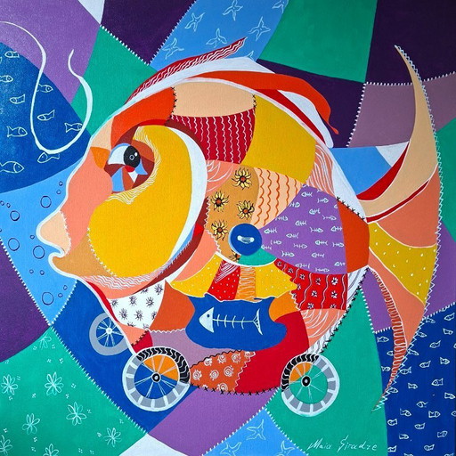 Großer Fisch - Maia Siradze