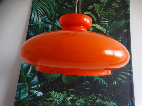 Raak Amsterdam B-1008, Hanglamp Oranje. – Hanglampen, Glass, Metal (photo 2 of 10)