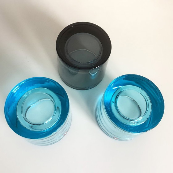 Image 1 of Iittala KIVI Marimekko photophore Heikki Orvola XL 80mm