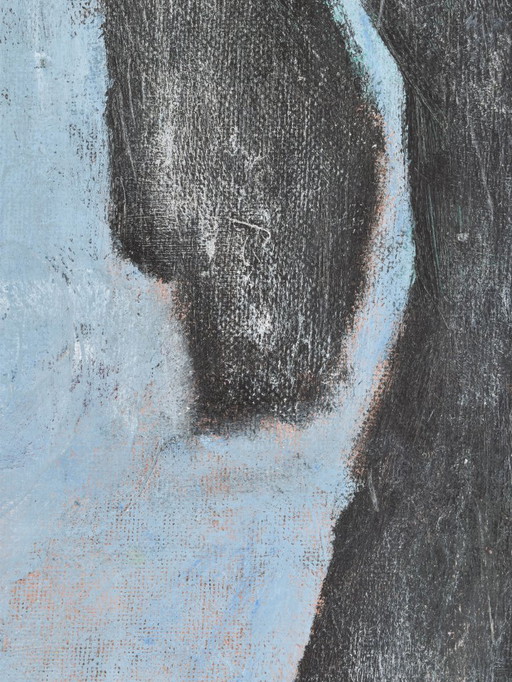 Helen Nieuwendijk (1946) - Jug with two ears - 2001 - Acrylic on marouflé - 33 x 27 cm