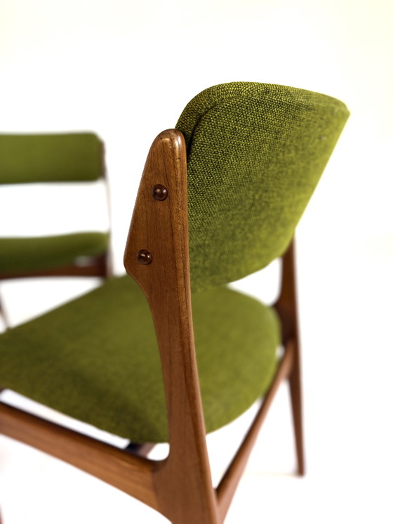 Image 1 of Set of 3 vintage dining chairs model 49, Erik Buch '70