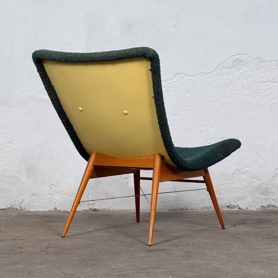 Image 1 of Pair of Mid-Century Lounge Chairs by Miroslav Navrátil for Český Nábytek, 1959