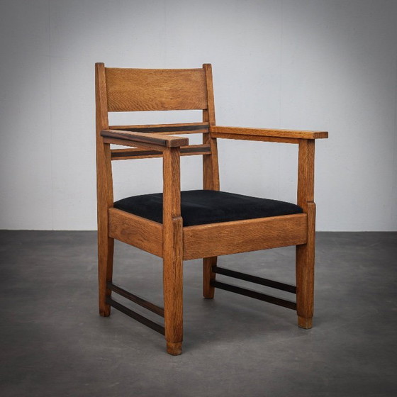 Image 1 of Een paar art-deco fauteuils, Nederland (jaren 1930)