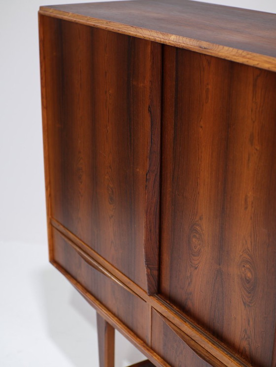 Image 1 of Credenza alta con barra in palissandro di E.W. Bach, danese, vintage anni '60