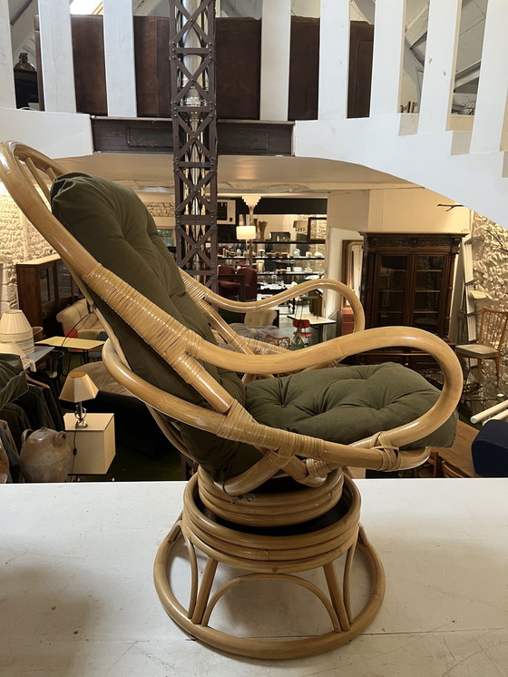 Image 1 of Paire de Fauteuils en rotin