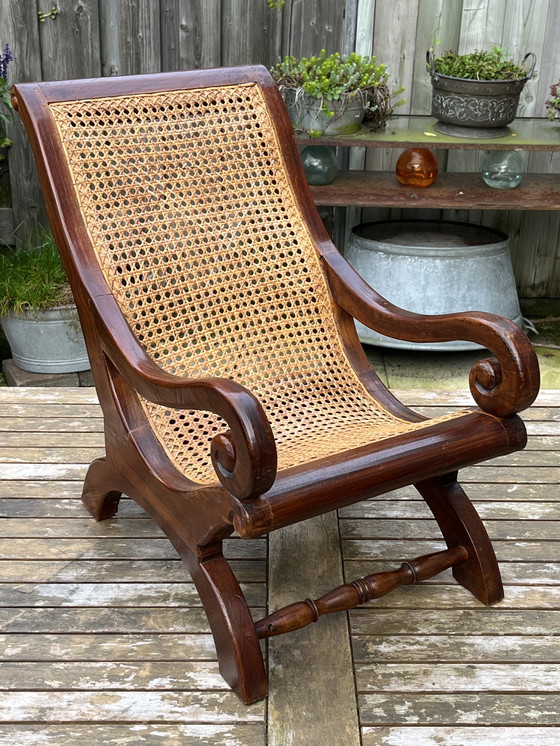 Image 1 of Chaise haute indonésienne Campeche Veranda