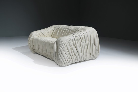 Image 1 of Rarissimo divano in pelle Piumino di De Pas D'urbino e Lomazzi per Dall'Oca Italy