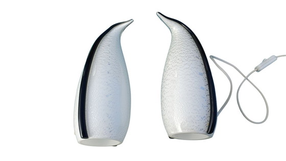 Image 1 of 🤩TWO VINTAGE ABAT JOURS COMPLETELY FROM MURANO.