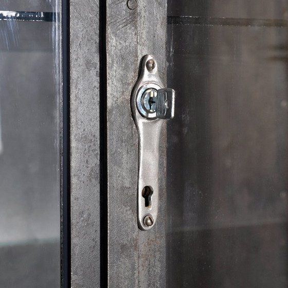 Image 1 of Armoire à pharmacie en fer poli, années 1930