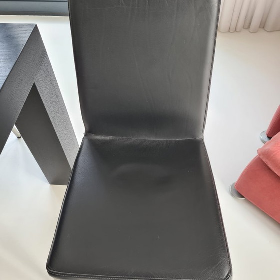 Image 1 of Boconcept Table 220x110 cm, 75 cm High incl. chairs (Vega 1310) and bench