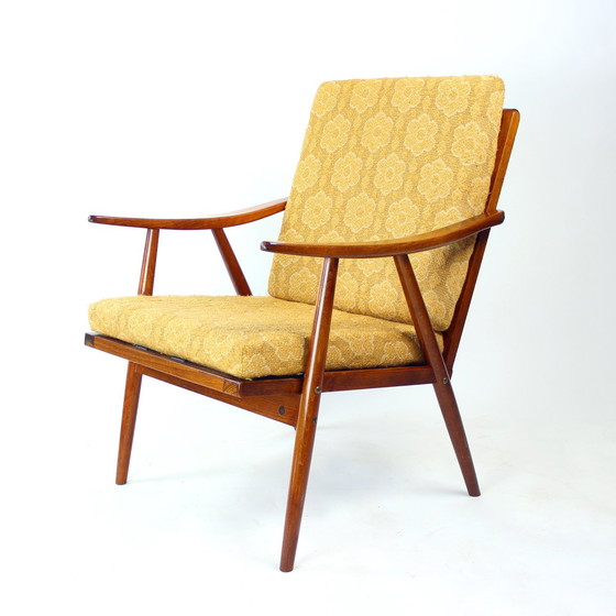 Image 1 of Boomerang Armchair by Ton, Czechoslovakia 1960s