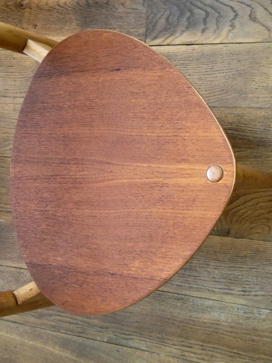 Image 1 of Set di quattro sedie "The Heart" di Hans J. Wegner per Fritz Hansen.