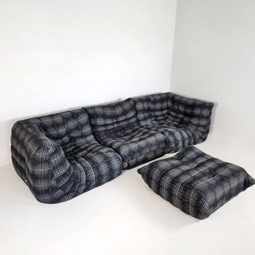 Togo Ligne Roset Sofa, Michel Ducaroy, 1980