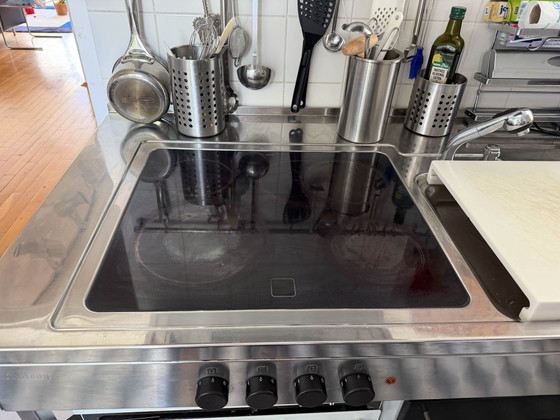 Bulthaup Banco da Lavoro da Cucina Vintage – Mobili, Glass, rvs (photo 4 of 8)