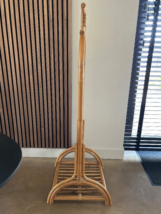 Image 1 of valet de chambre vintage en bambou