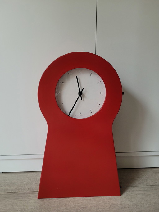 Vintage 90s Ikea PS keyhole clock
