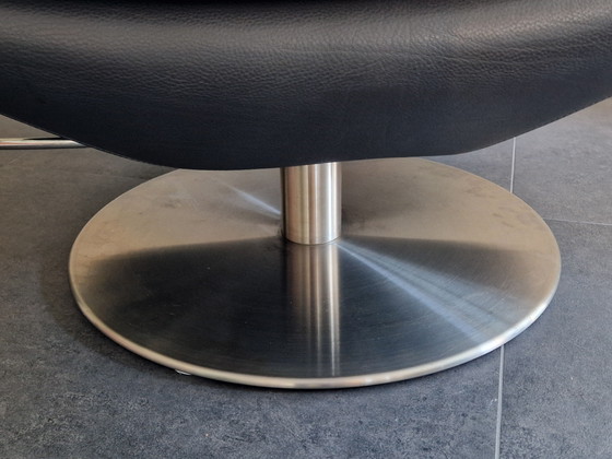 Image 1 of Poltrona girevole in pelle Leolux Cece